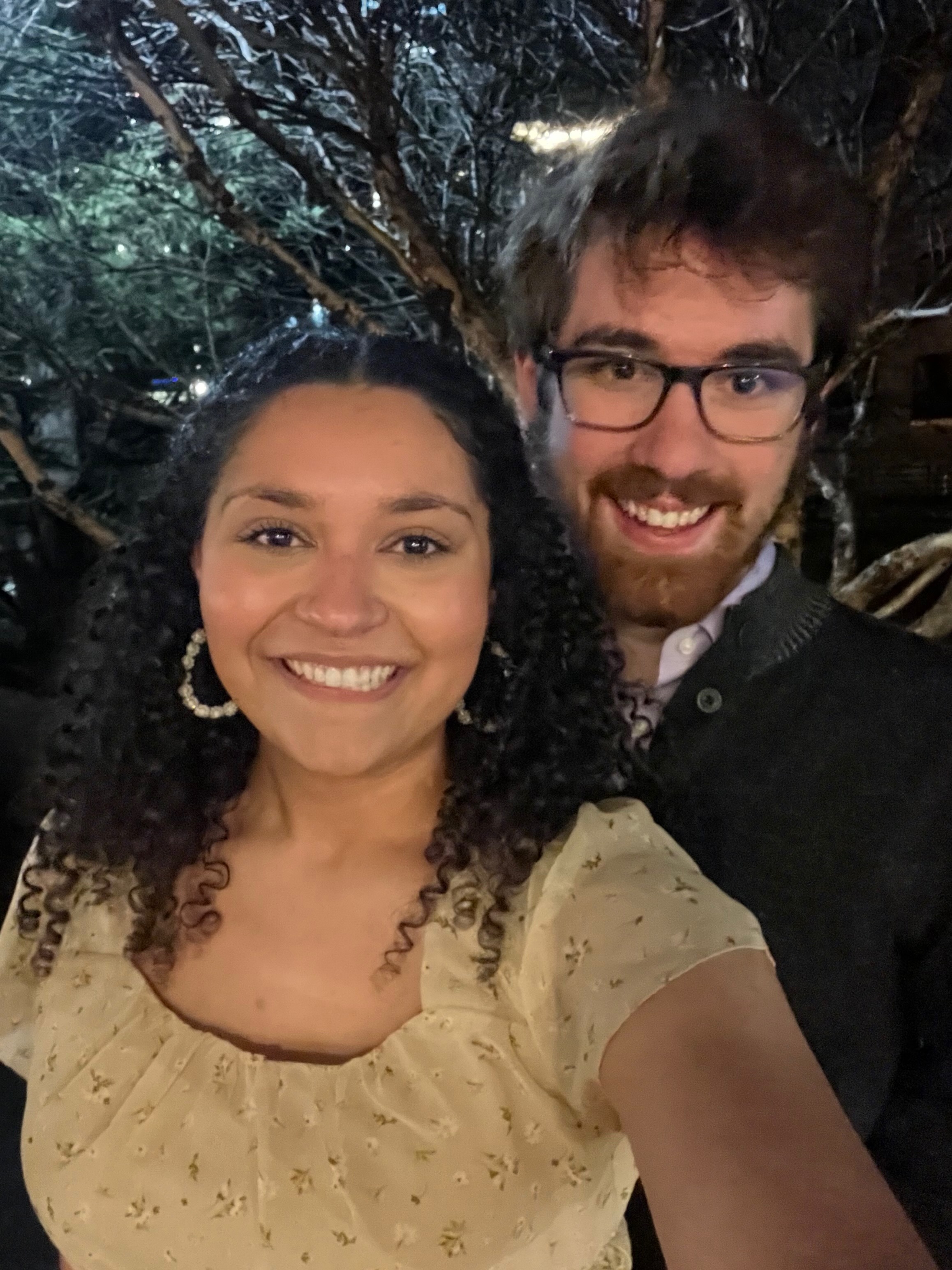 Our first date